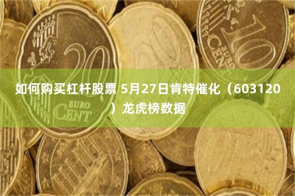 如何购买杠杆股票 5月27日肯特催化（603120）龙虎榜数据