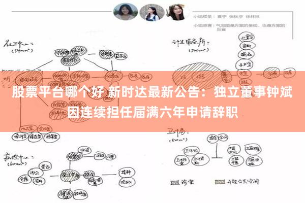 股票平台哪个好 新时达最新公告：独立董事钟斌因连续担任届满六年申请辞职