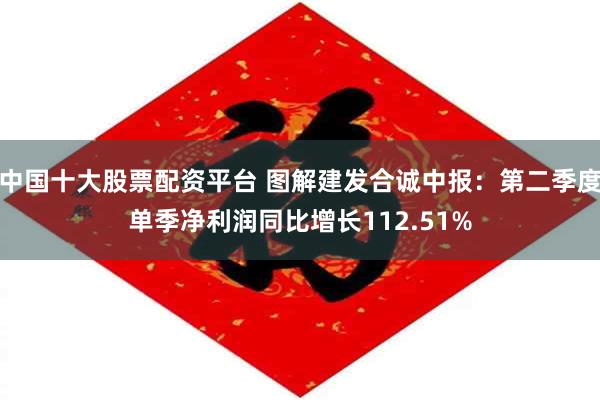 中国十大股票配资平台 图解建发合诚中报:第二季度单季净利润同比增长112.51%