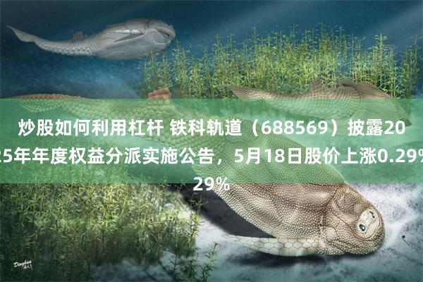 炒股如何利用杠杆 铁科轨道（688569）披露2025年年度权益分派实施公告，5月18日股价上涨0.29%
