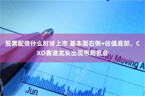 股票配债什么时候上市 基本面右侧+估值底部，CXO赛道龙头出现布局机会