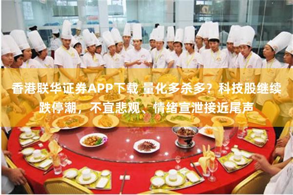 香港联华证券APP下载 量化多杀多?科技股继续跌停潮,不宜悲观、情绪宣泄接近尾声