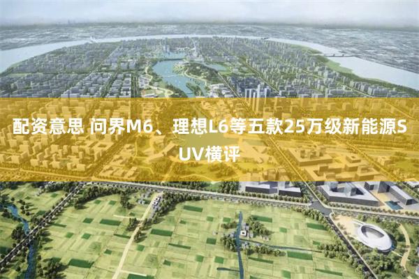 配资意思 问界M6、理想L6等五款25万级新能源SUV横评
