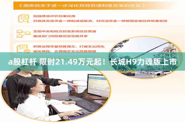 a股杠杆 限时21.49万元起！长城H9力魂版上市