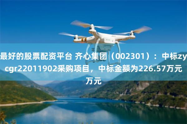 最好的股票配资平台 齐心集团(002301):中标zycgr22011902采购项目,中标金额为226.57万元